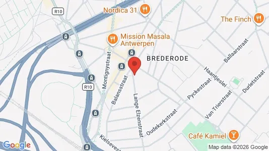 Apartments for rent i Stad Antwerp - kort over placeringen