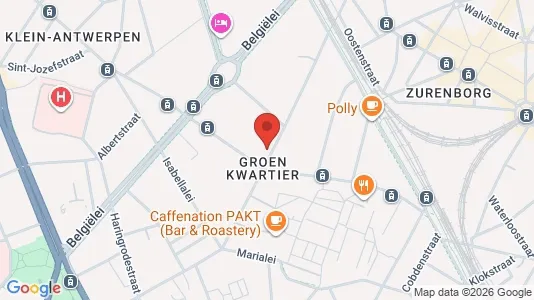 Apartments for rent i Stad Antwerp - kort over placeringen