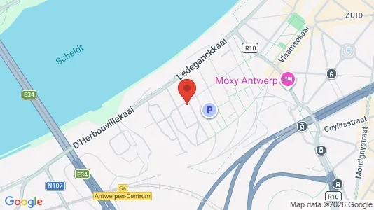 Apartments for rent i Stad Antwerp - kort over placeringen