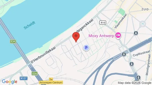 Apartments for rent i Stad Antwerp - kort over placeringen