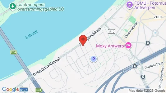 Apartments for rent i Stad Antwerp - kort over placeringen