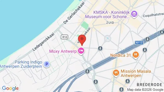 Apartments for rent i Stad Antwerp - kort over placeringen