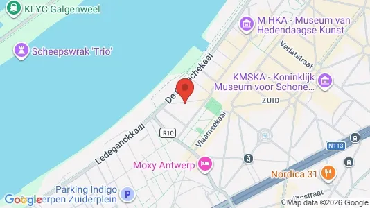 Apartments for rent i Stad Antwerp - kort over placeringen