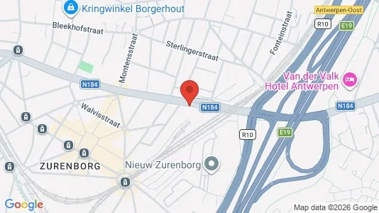 Apartments for rent i Stad Antwerp - kort over placeringen