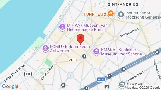 Apartments for rent i Stad Antwerp - kort over placeringen
