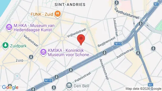 Apartments for rent i Stad Antwerp - kort over placeringen