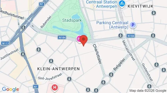 Apartments for rent i Stad Antwerp - kort over placeringen