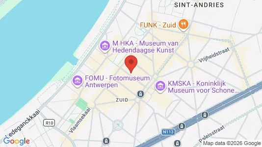 Apartments for rent i Stad Antwerp - kort over placeringen