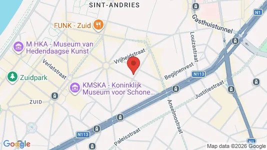 Apartments for rent i Stad Antwerp - kort over placeringen