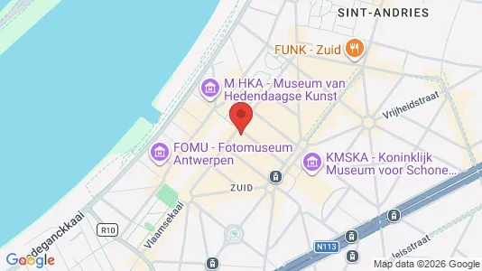 Apartments for rent i Stad Antwerp - kort over placeringen