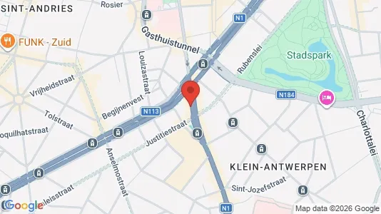 Apartments for rent i Stad Antwerp - kort over placeringen