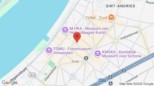 Apartments for rent i Stad Antwerp - kort over placeringen