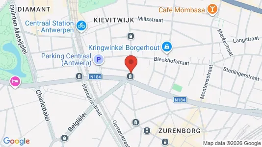Apartments for rent i Stad Antwerp - kort over placeringen