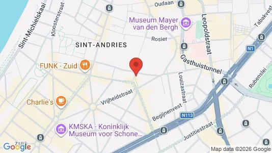 Apartments for rent i Stad Antwerp - kort over placeringen