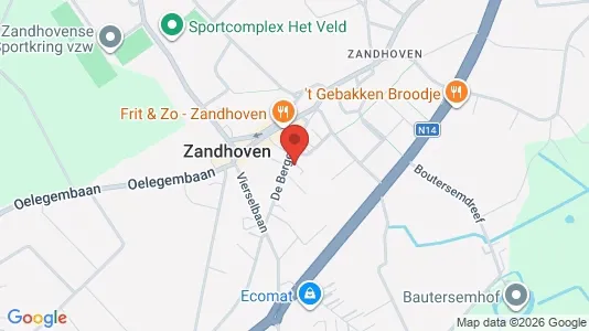 Apartments for rent i Zandhoven - kort over placeringen