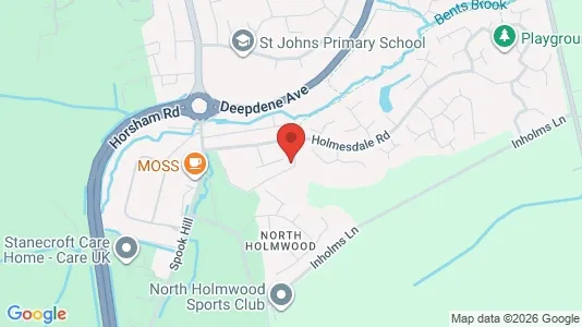 Apartments for rent i Dorking - Surrey - kort over placeringen