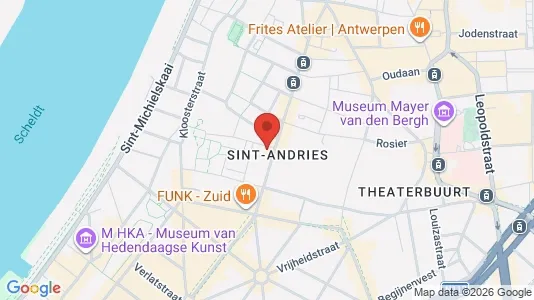 Apartments for rent i Stad Antwerp - kort over placeringen