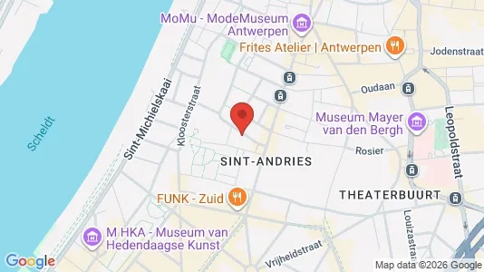 Apartments for rent i Stad Antwerp - kort over placeringen