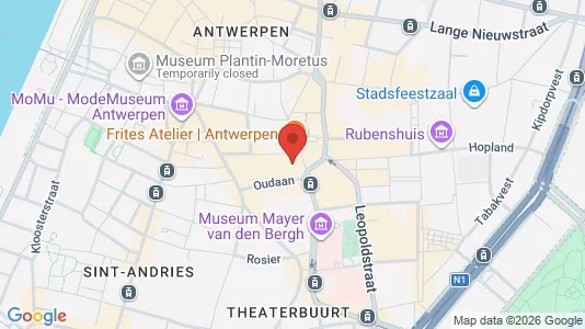 Apartments for rent i Stad Antwerp - kort over placeringen