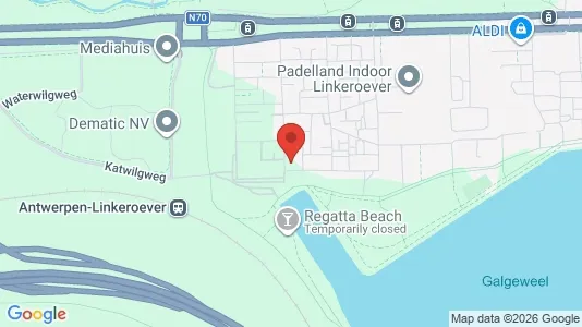 Apartments for rent i Stad Antwerp - kort over placeringen