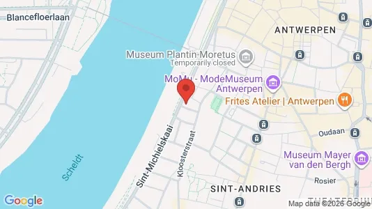 Apartments for rent i Stad Antwerp - kort over placeringen