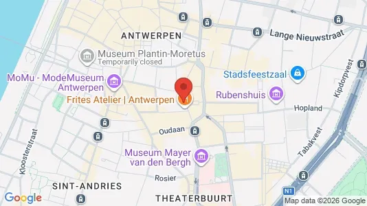 Apartments for rent i Stad Antwerp - kort over placeringen