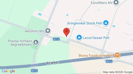 Apartments for rent i Pelt - kort over placeringen