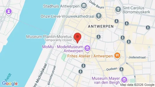 Apartments for rent i Stad Antwerp - kort over placeringen