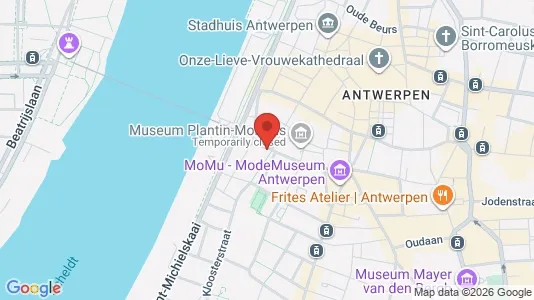 Apartments for rent i Stad Antwerp - kort over placeringen