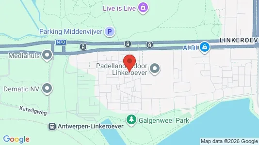 Apartments for rent i Stad Antwerp - kort over placeringen