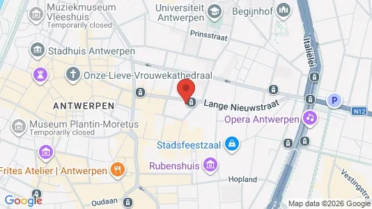 Apartments for rent i Stad Antwerp - kort over placeringen