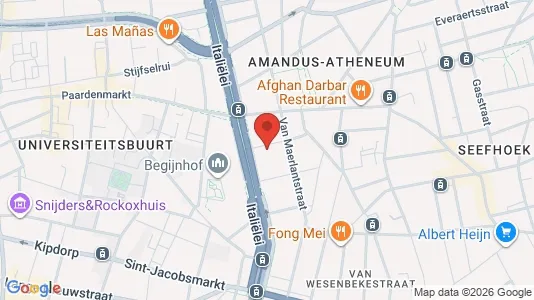 Apartments for rent i Stad Antwerp - kort over placeringen
