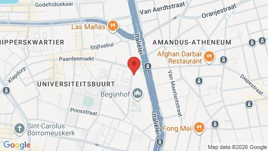 Apartments for rent i Stad Antwerp - kort over placeringen