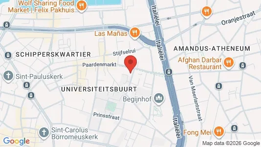 Apartments for rent i Stad Antwerp - kort over placeringen