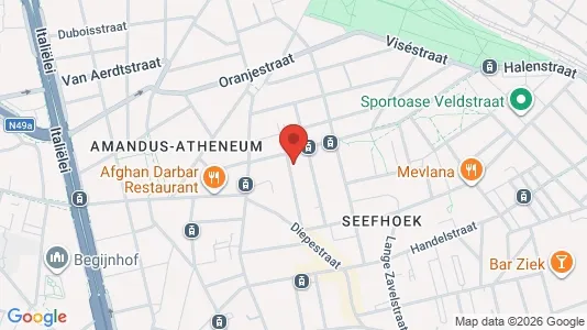 Apartments for rent i Stad Antwerp - kort over placeringen