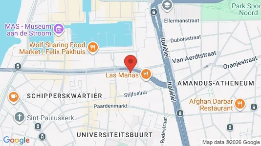 Apartments for rent i Stad Antwerp - kort over placeringen