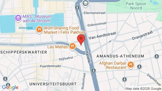 Apartments for rent i Stad Antwerp - kort over placeringen