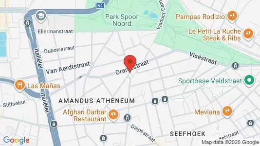 Apartments for rent i Stad Antwerp - kort over placeringen