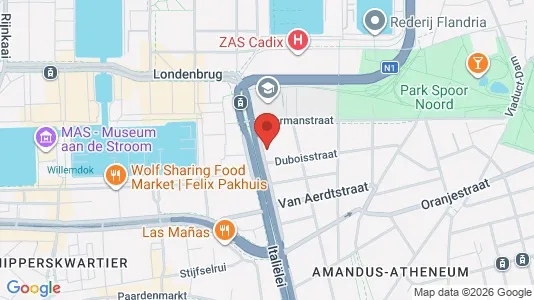Apartments for rent i Stad Antwerp - kort over placeringen