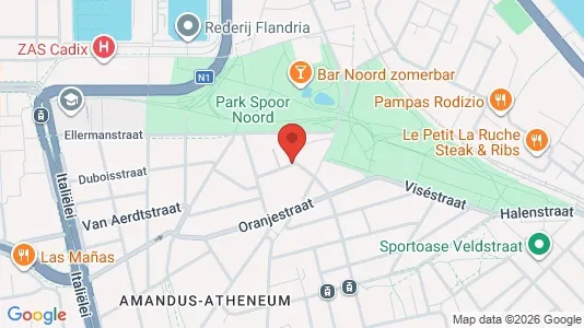 Apartments for rent i Stad Antwerp - kort over placeringen