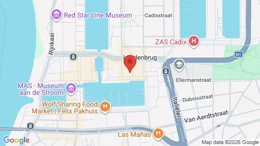 Apartments for rent i Stad Antwerp - kort over placeringen