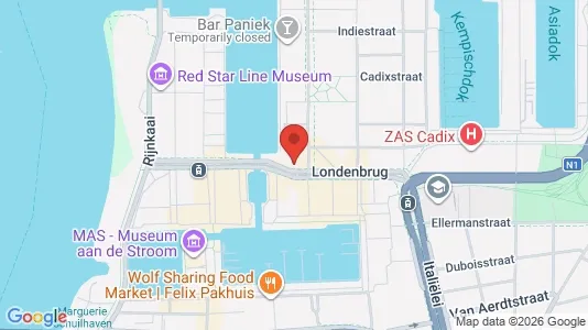 Apartments for rent i Stad Antwerp - kort over placeringen