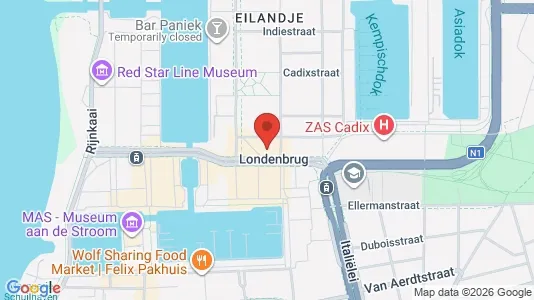 Apartments for rent i Stad Antwerp - kort over placeringen