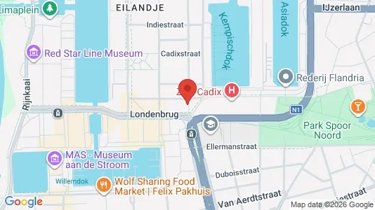 Apartments for rent i Stad Antwerp - kort over placeringen