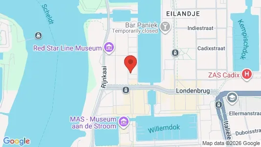 Apartments for rent i Stad Antwerp - kort over placeringen