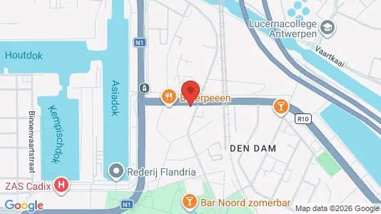 Apartments for rent i Stad Antwerp - kort over placeringen