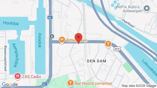 Apartments for rent i Stad Antwerp - kort over placeringen