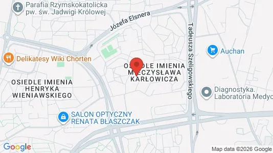 Rooms for rent i Lublin - kort over placeringen