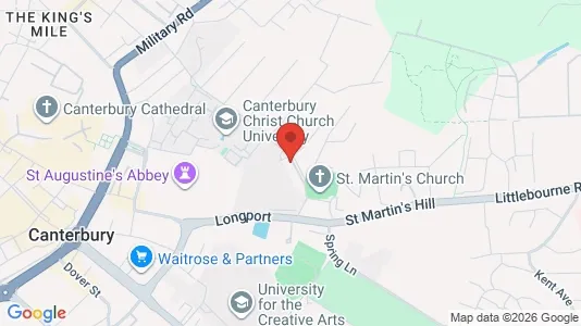 Apartments for rent i Canterbury - Kent - kort over placeringen