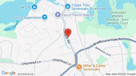 Apartments for rent i Sevenoaks - Kent - kort over placeringen